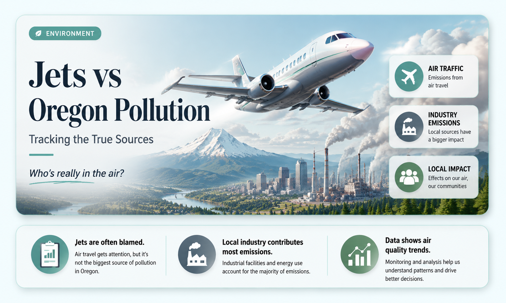 are jets the biggest polluter in oregon