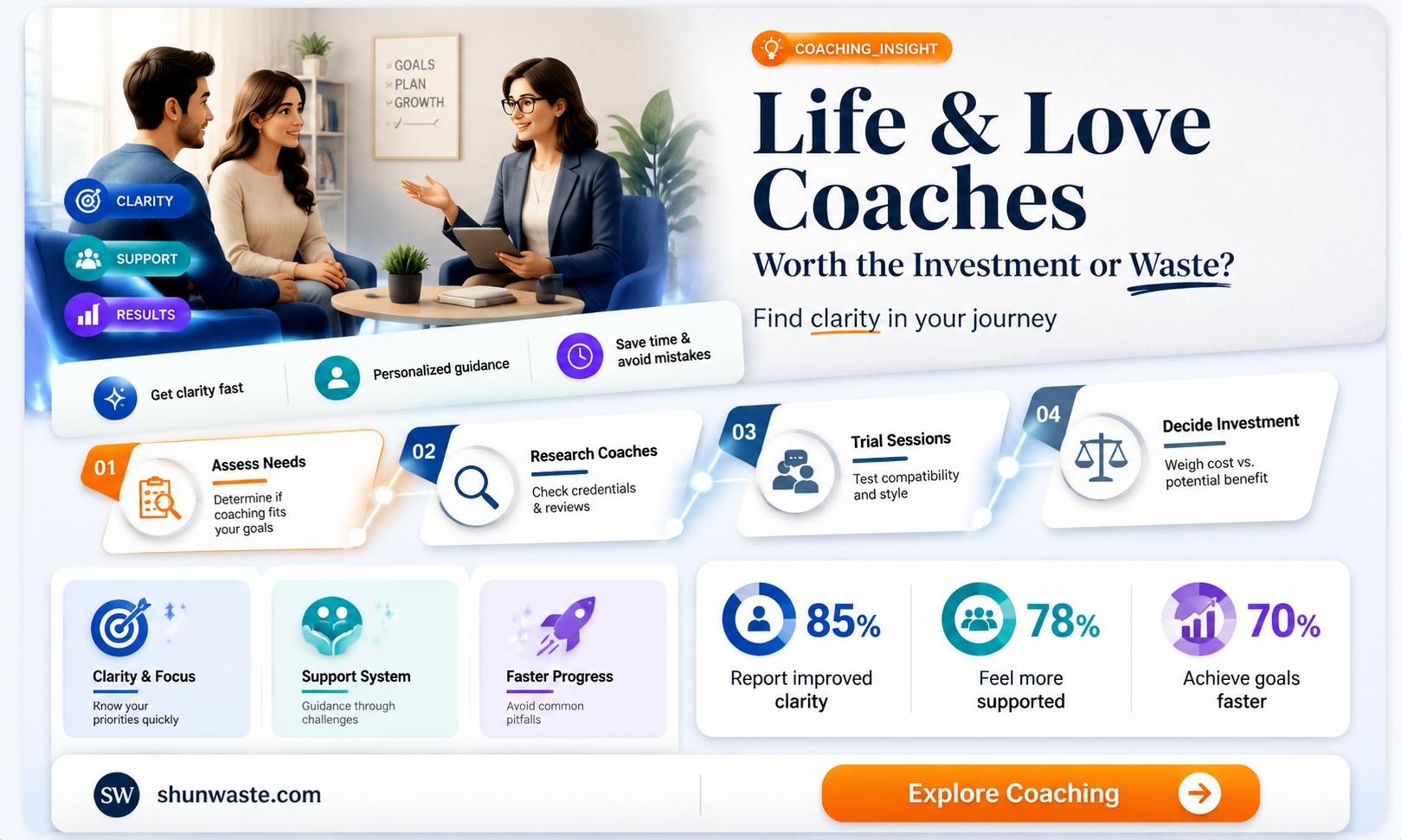 are life and love coaches a waste