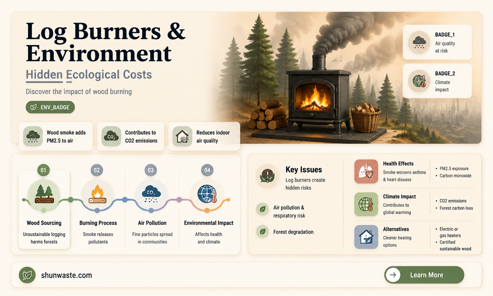 are log burners bad for the environment