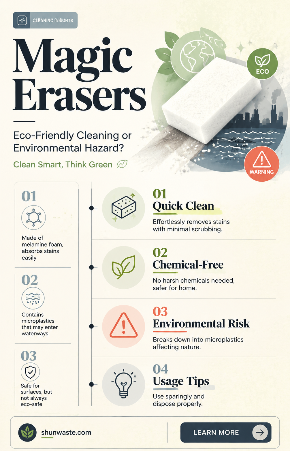 are magic erasers bad for the environment