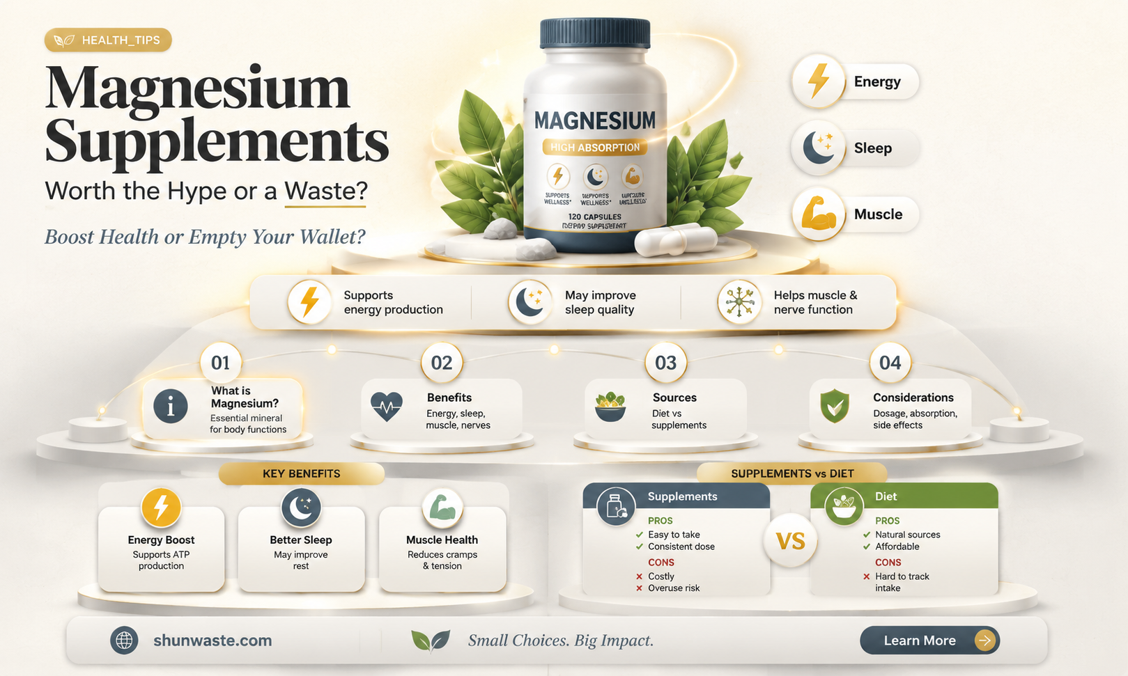 are magnesium supplements a waste of money