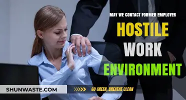 Contacting Former Employer: Navigating Hostile Work Environment Concerns Ethically