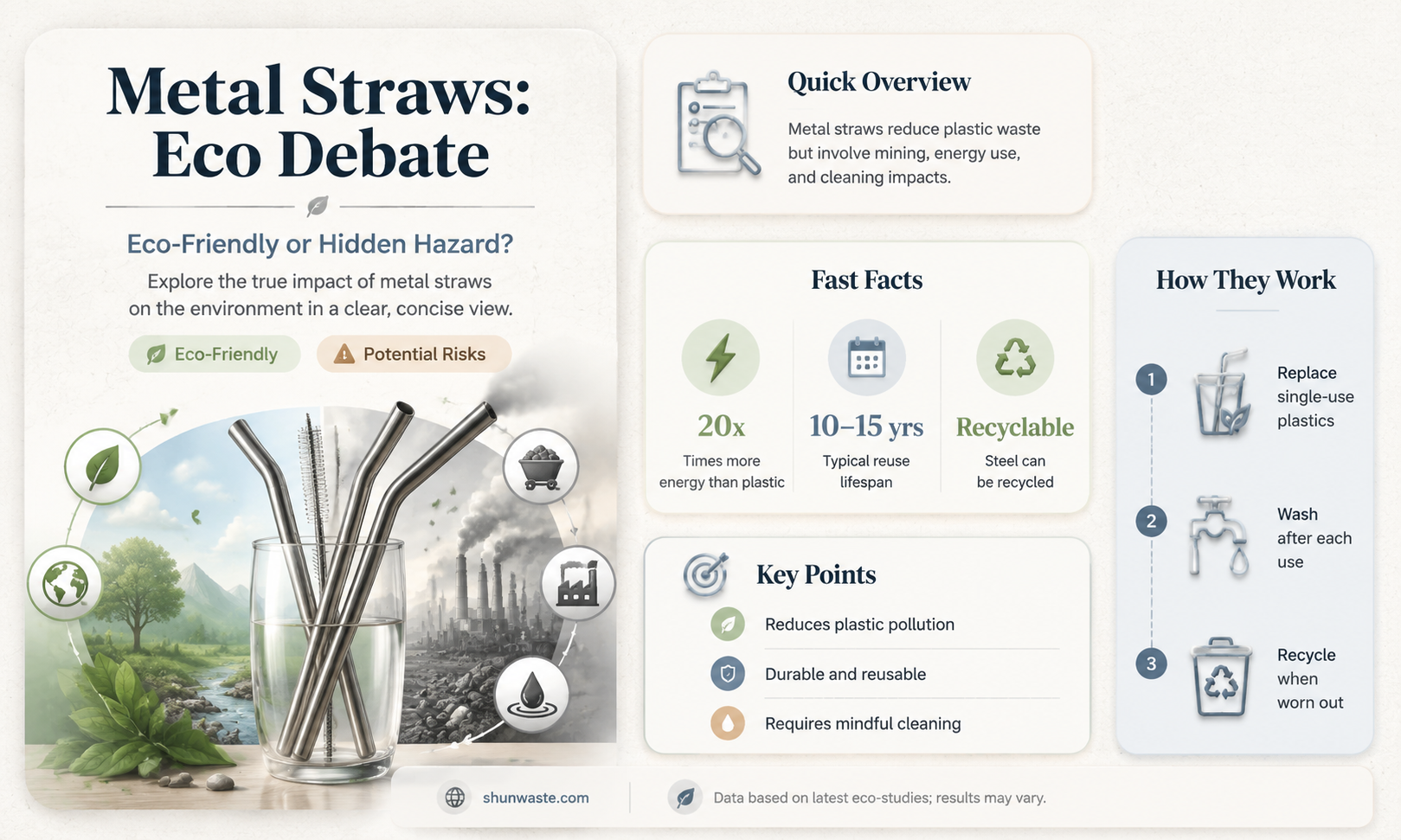 are metal straws bad for the environment
