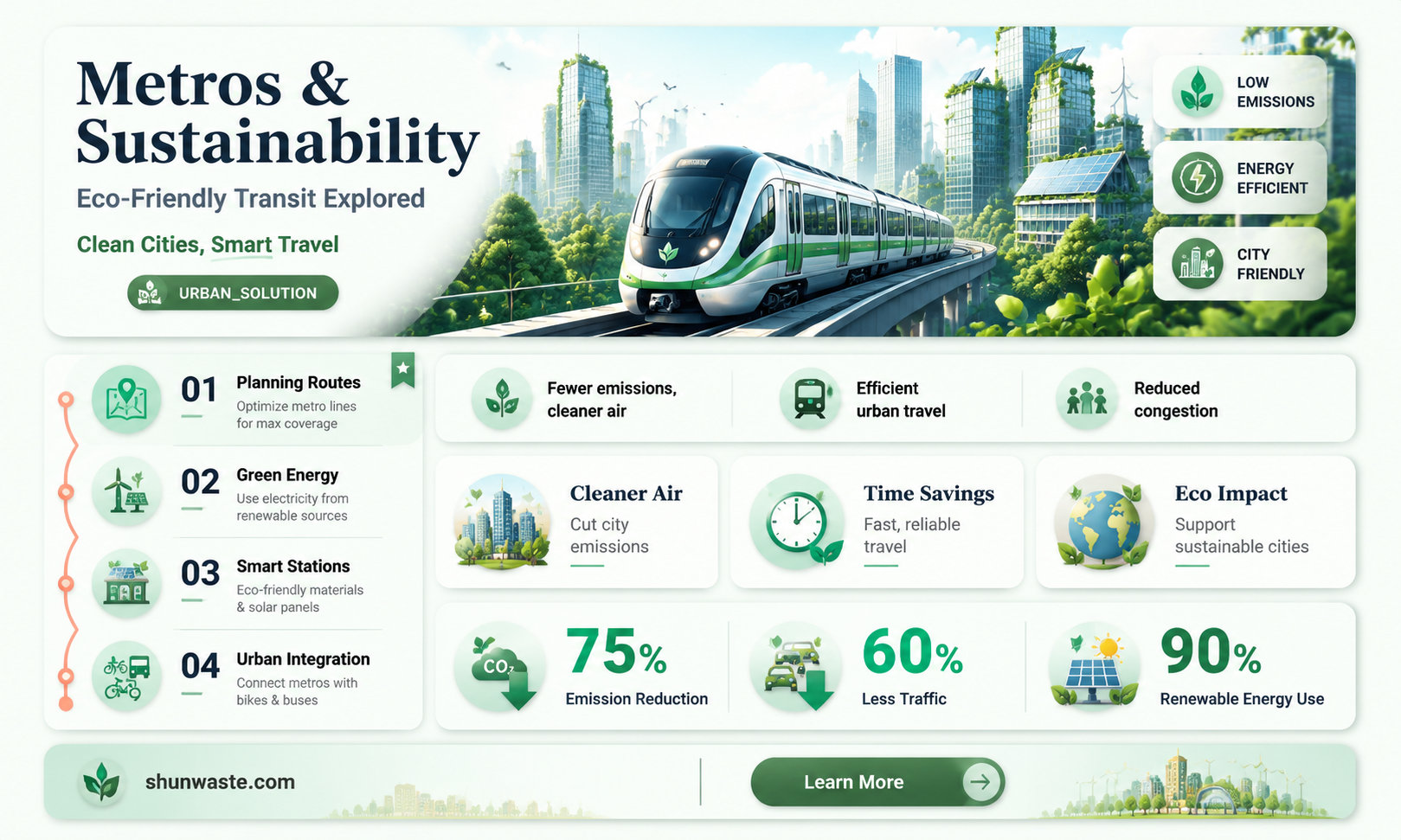 are metros good for the environment