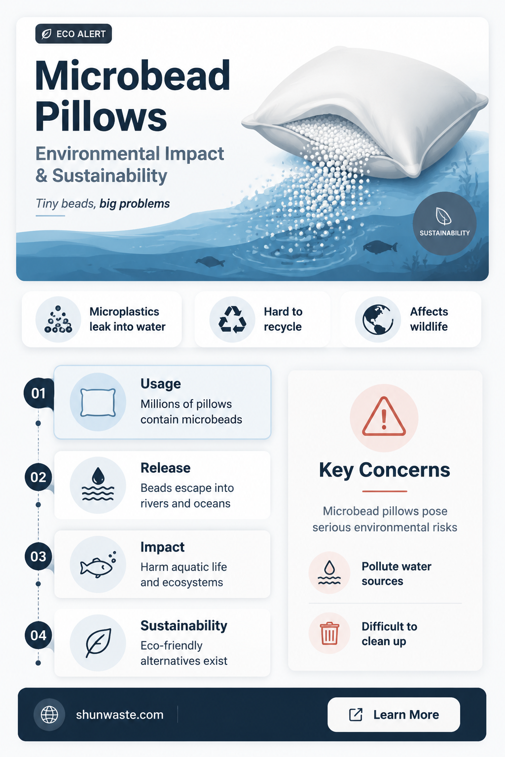 are microbead pillow bad for the environment