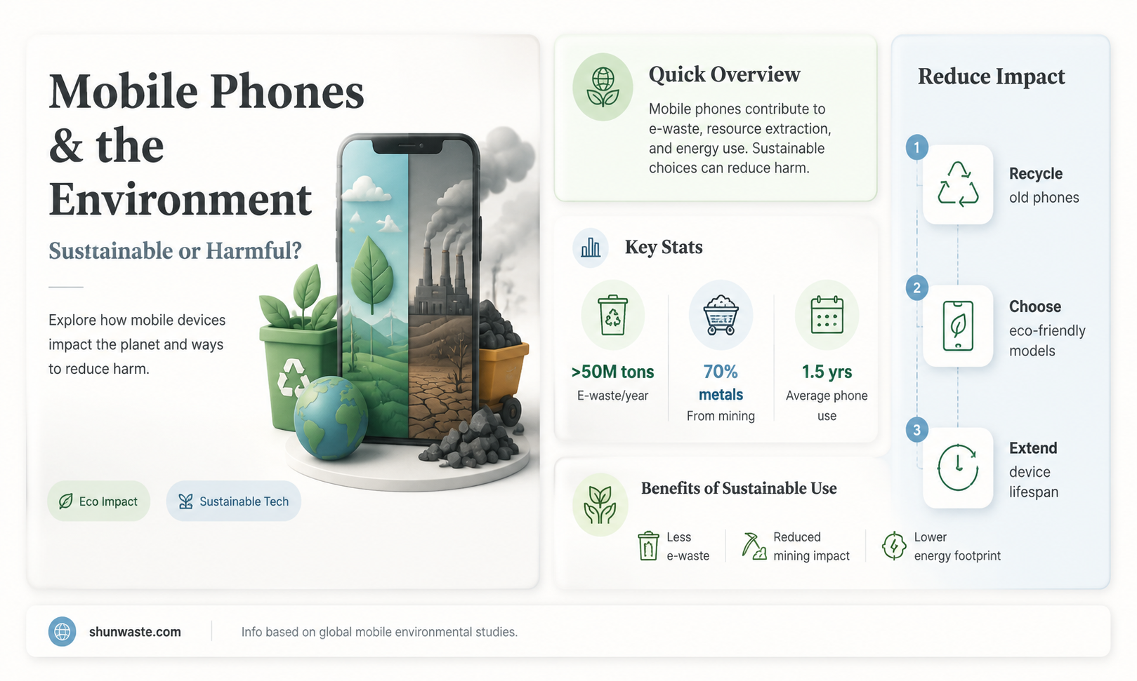 are mobile phones good for the environment