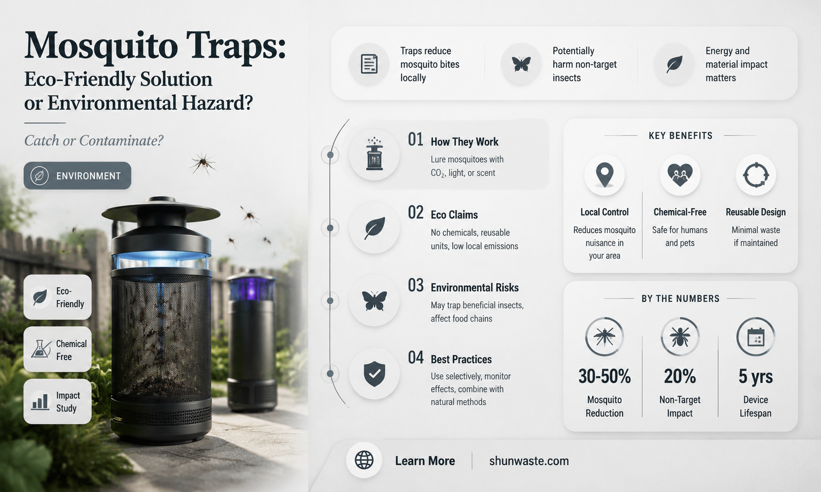 are mosquito traps bad for the environment