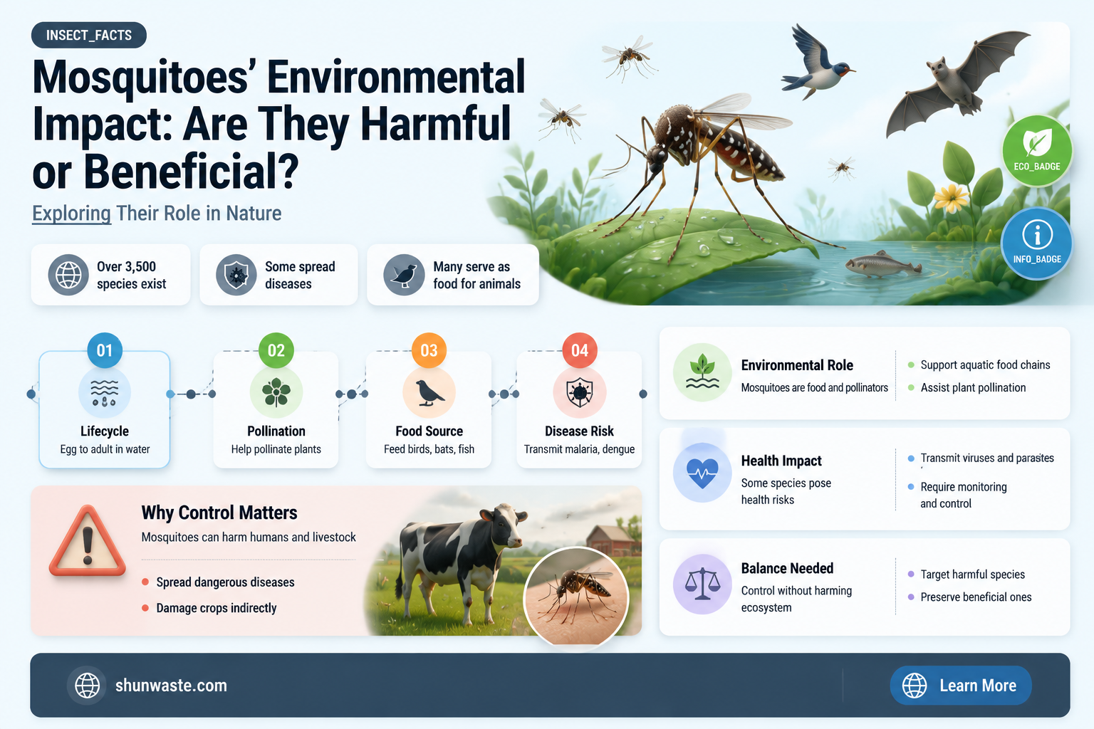 are mosquitoes bad for the environment