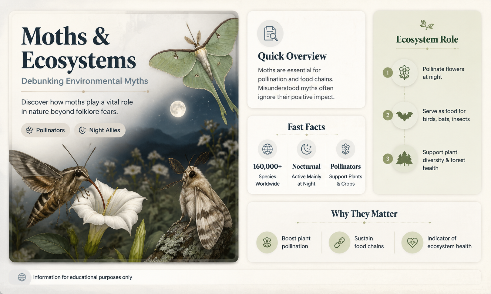 are moths bad for the environment