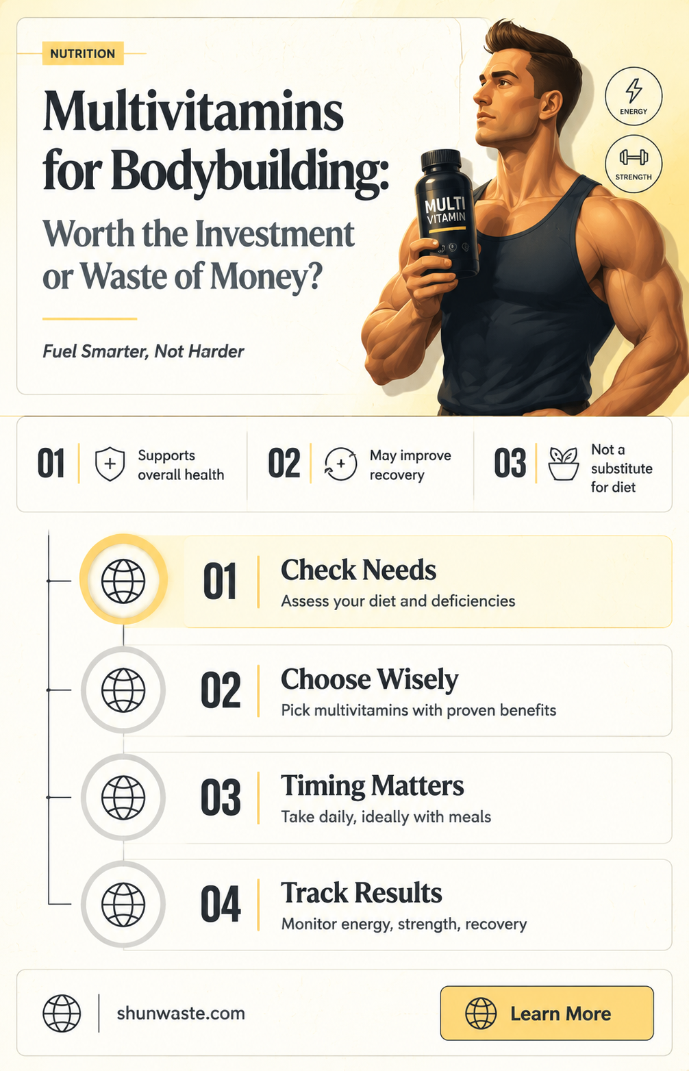 are multivitamins a waste of money bodybuilding