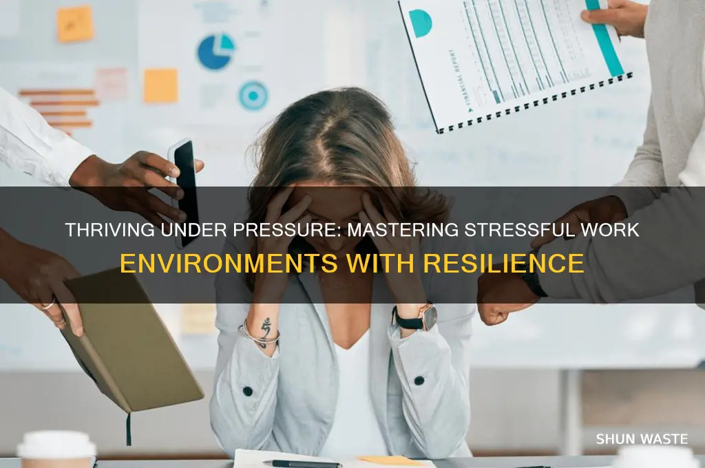 must be able to work in a stressful environment