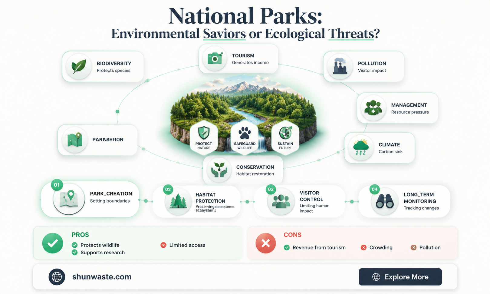 are national parks bad for the environment