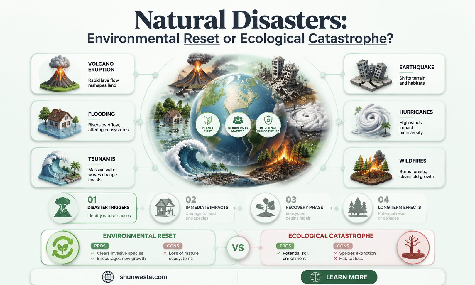 are natural disasters good for the environment