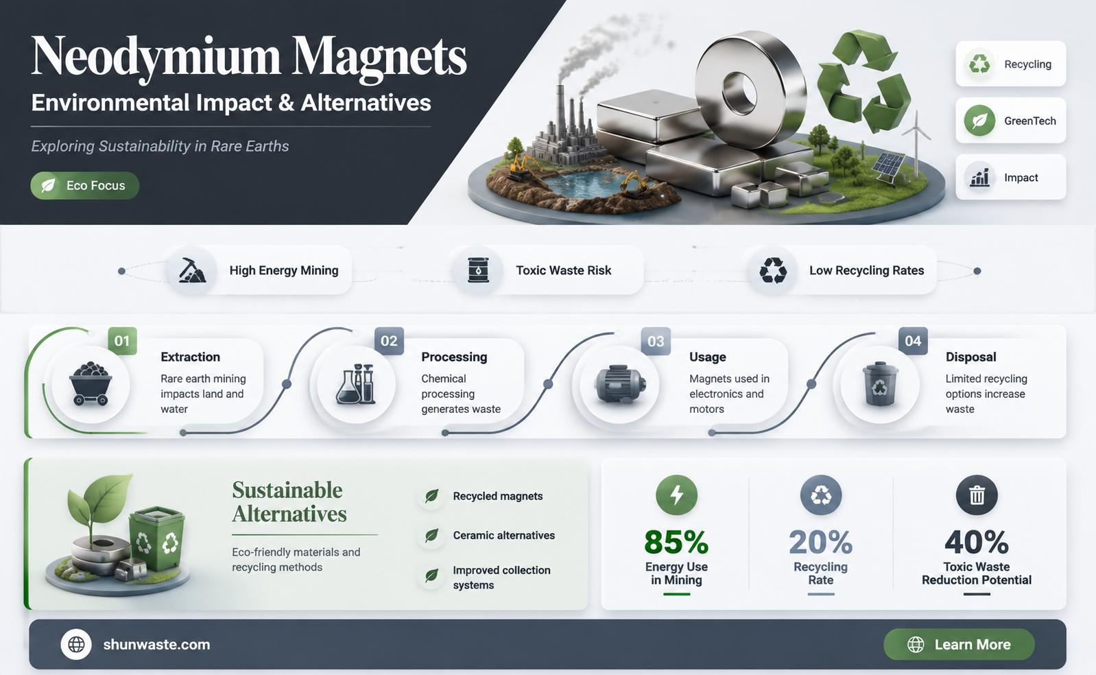 are neodymium magnets bad for the environment