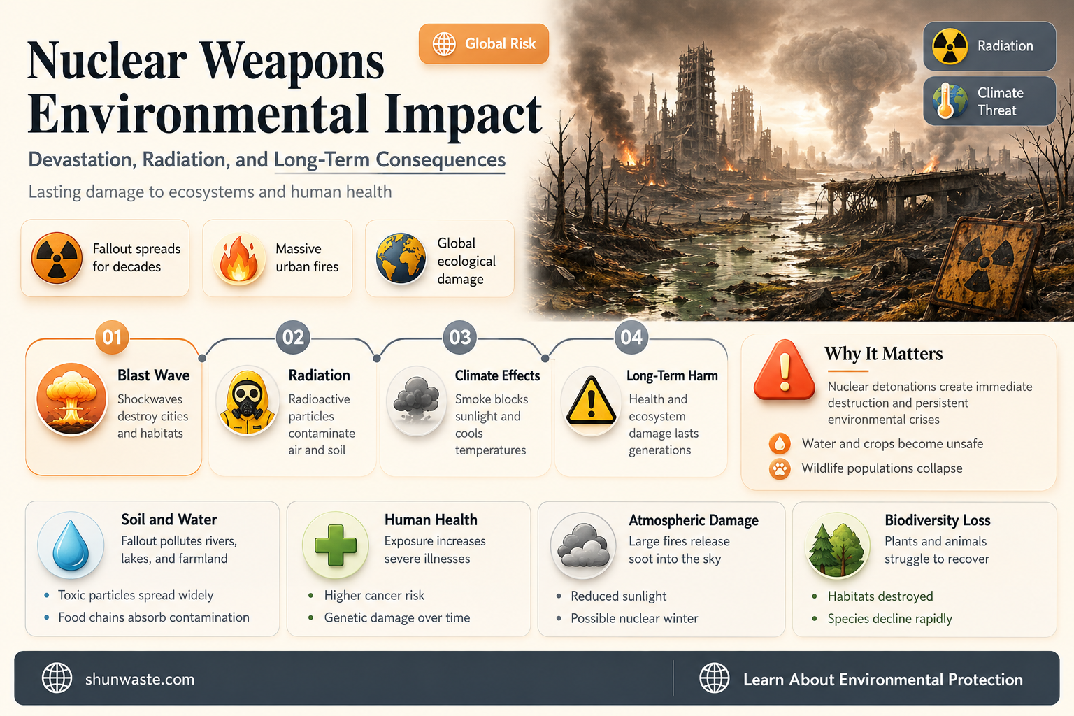 are nukes bad for the environment