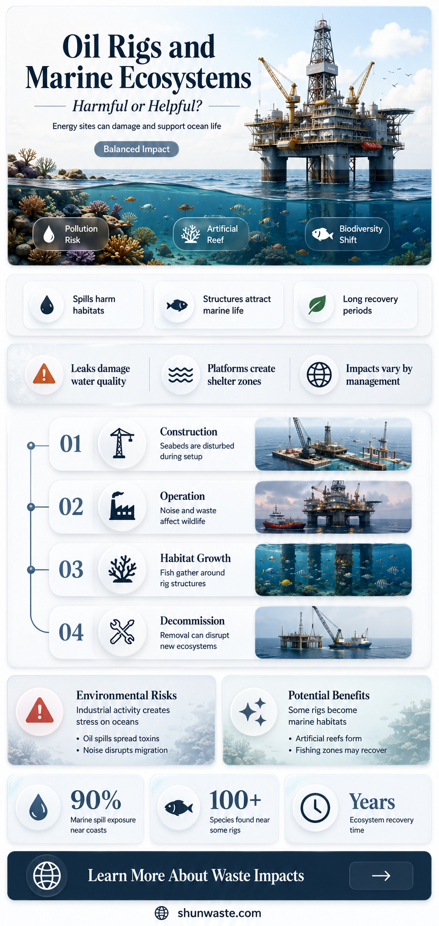 are oil rigs good for the environment