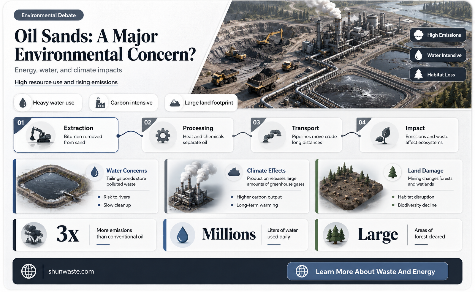 are oil sands a big polluter