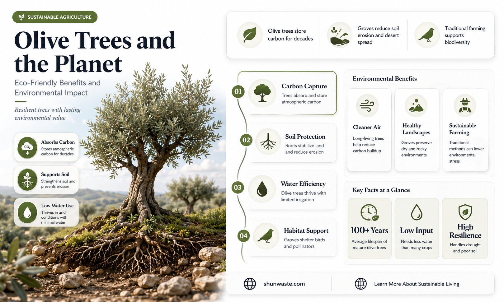 are olive trees good for the environment