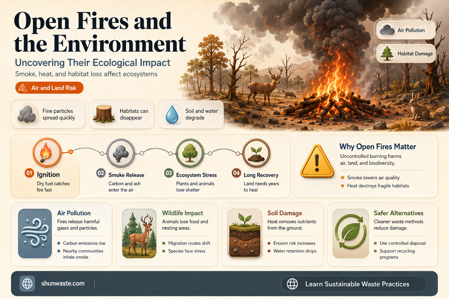 are open fires bad for the environment