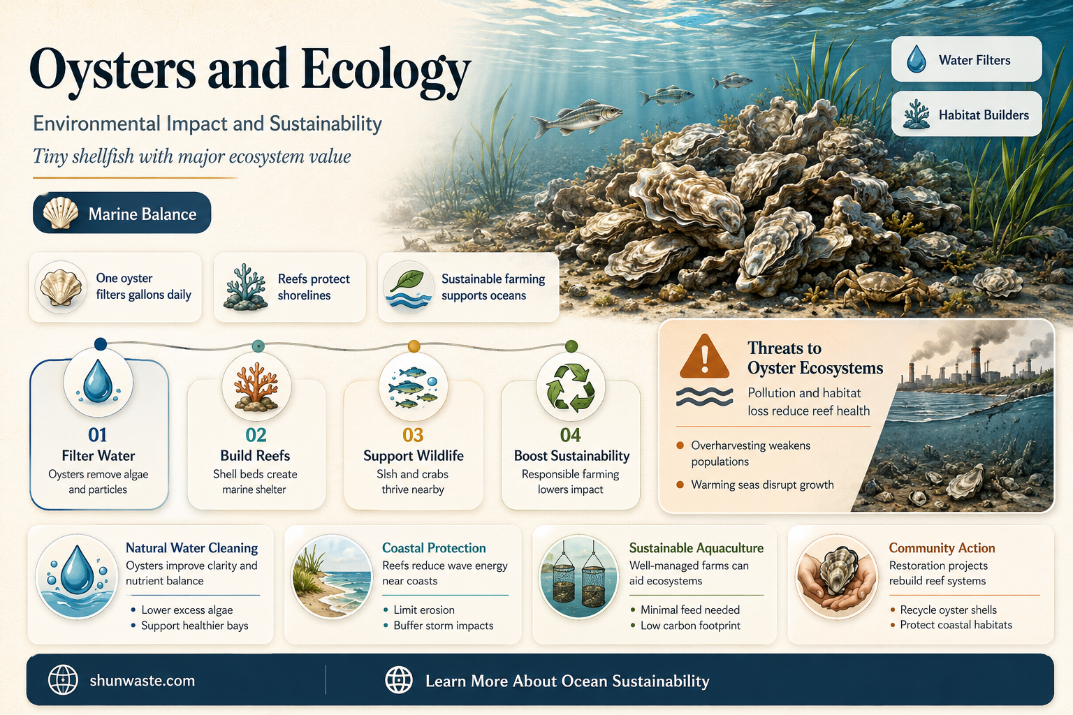 are oysters bad for the environment