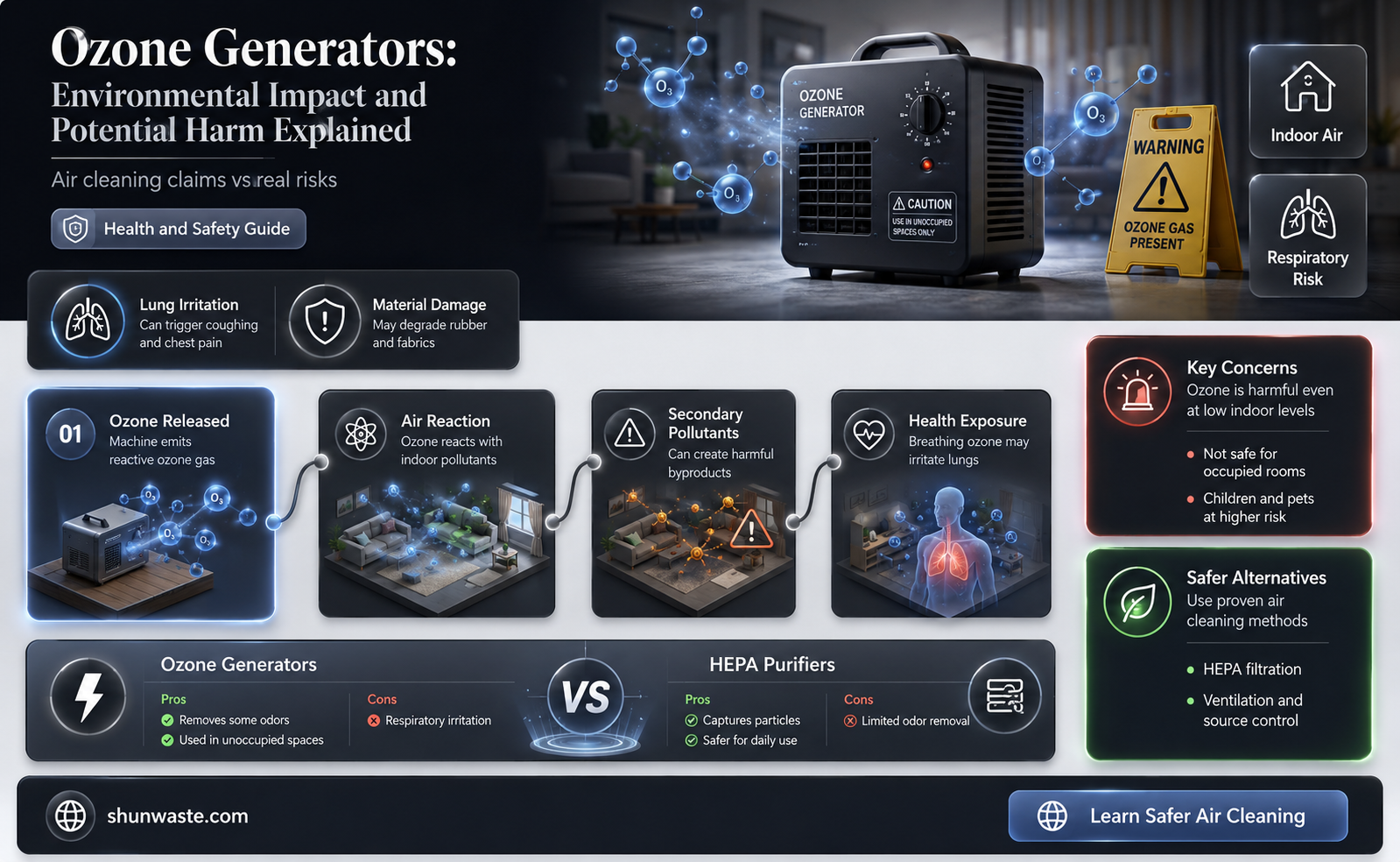 are ozone generators bad for environment
