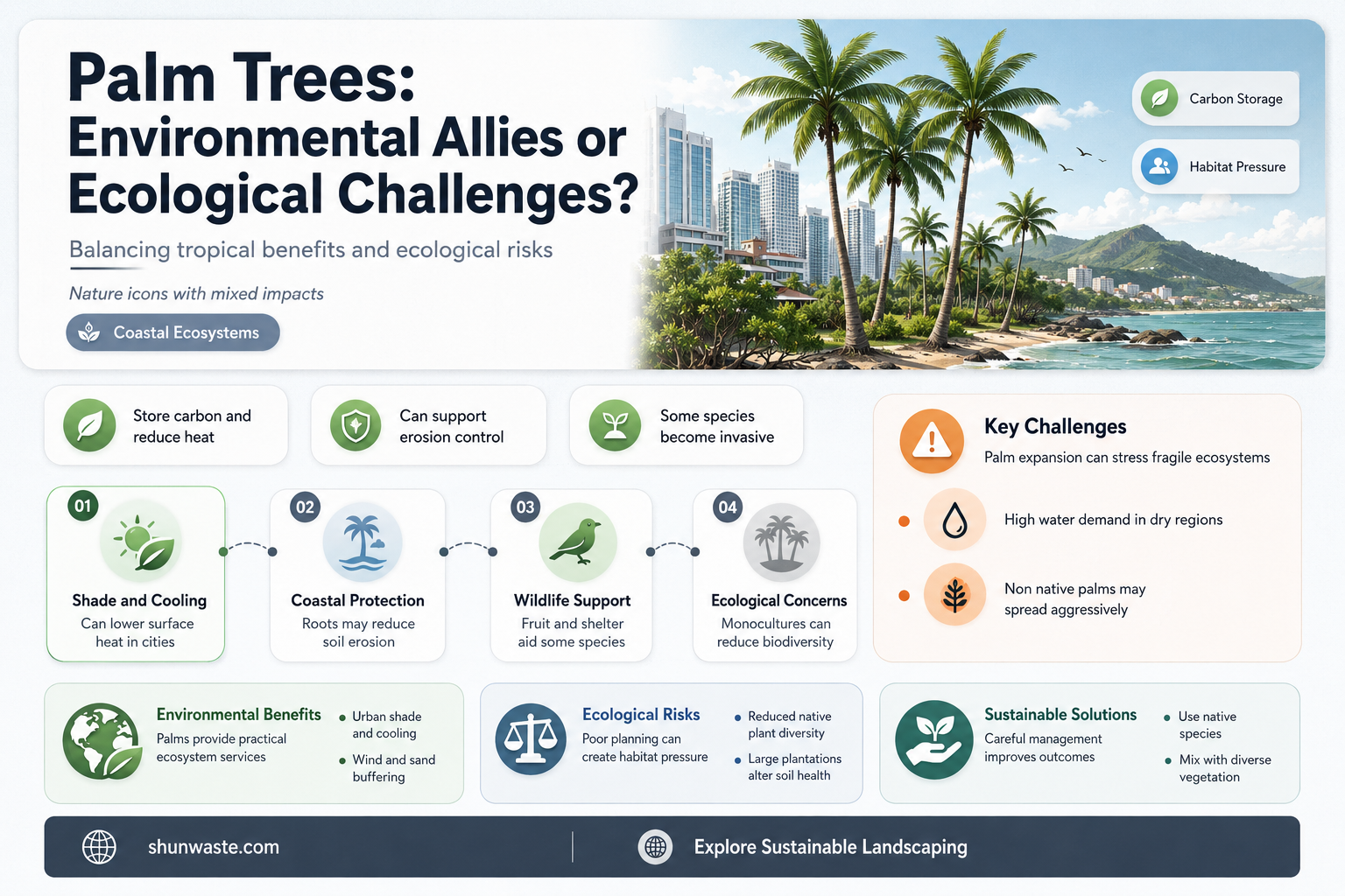 are palm trees good for environment