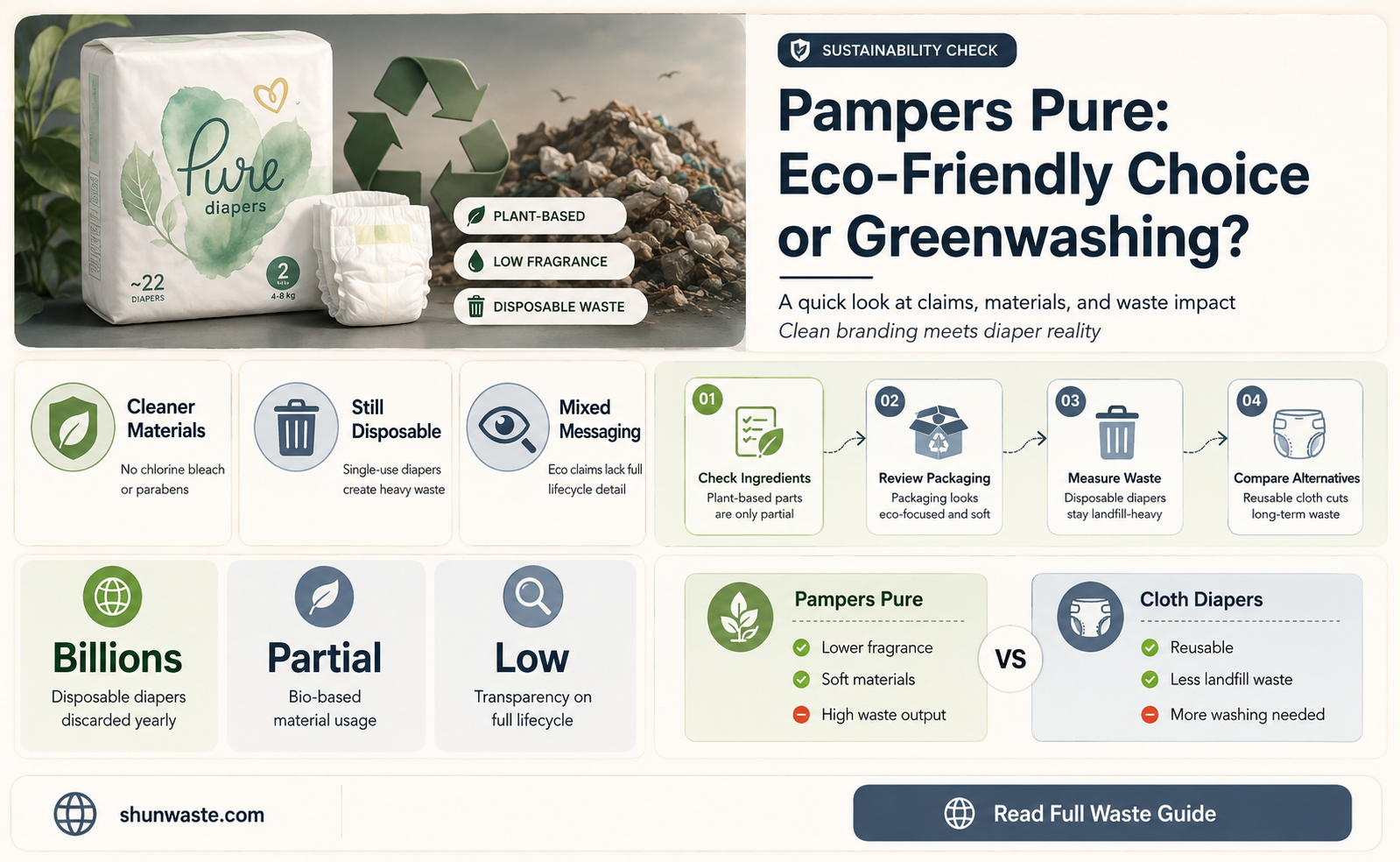 are pampers pure good for the environment