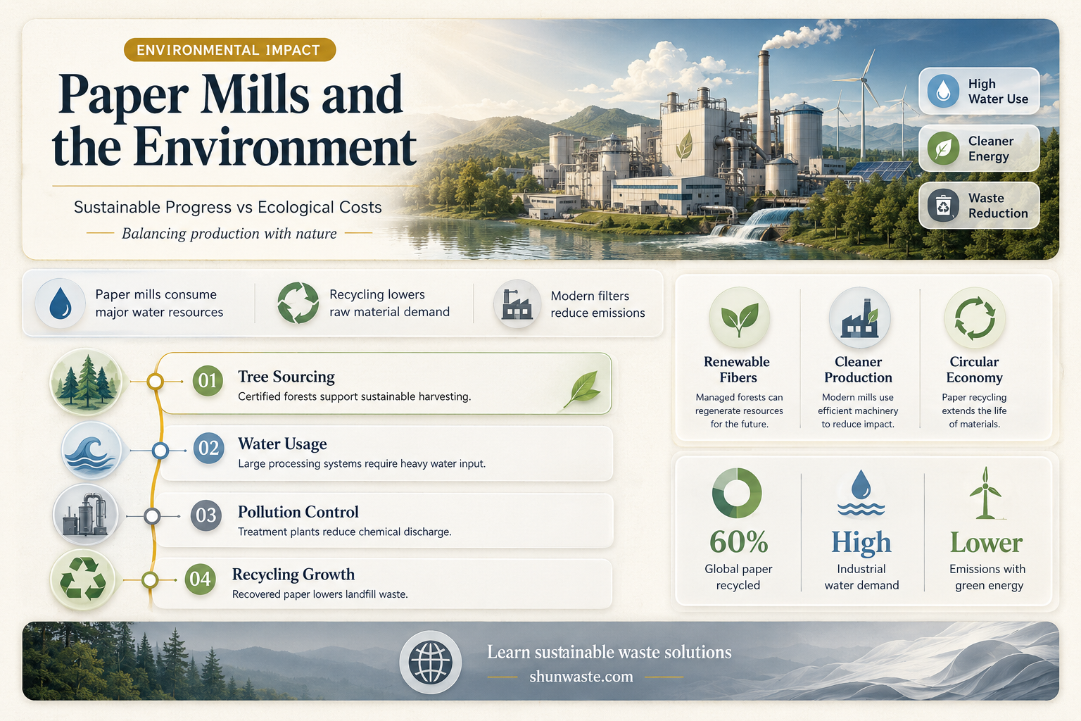 are paper mills bad for the environment