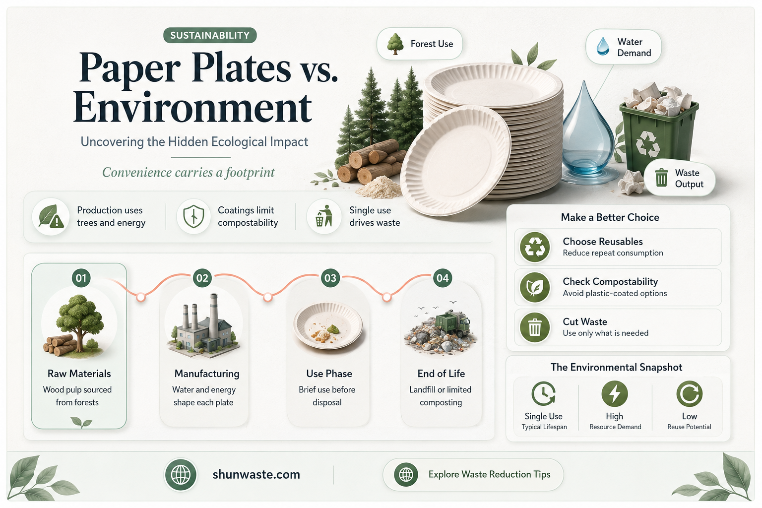 are paper plates bad for the environment