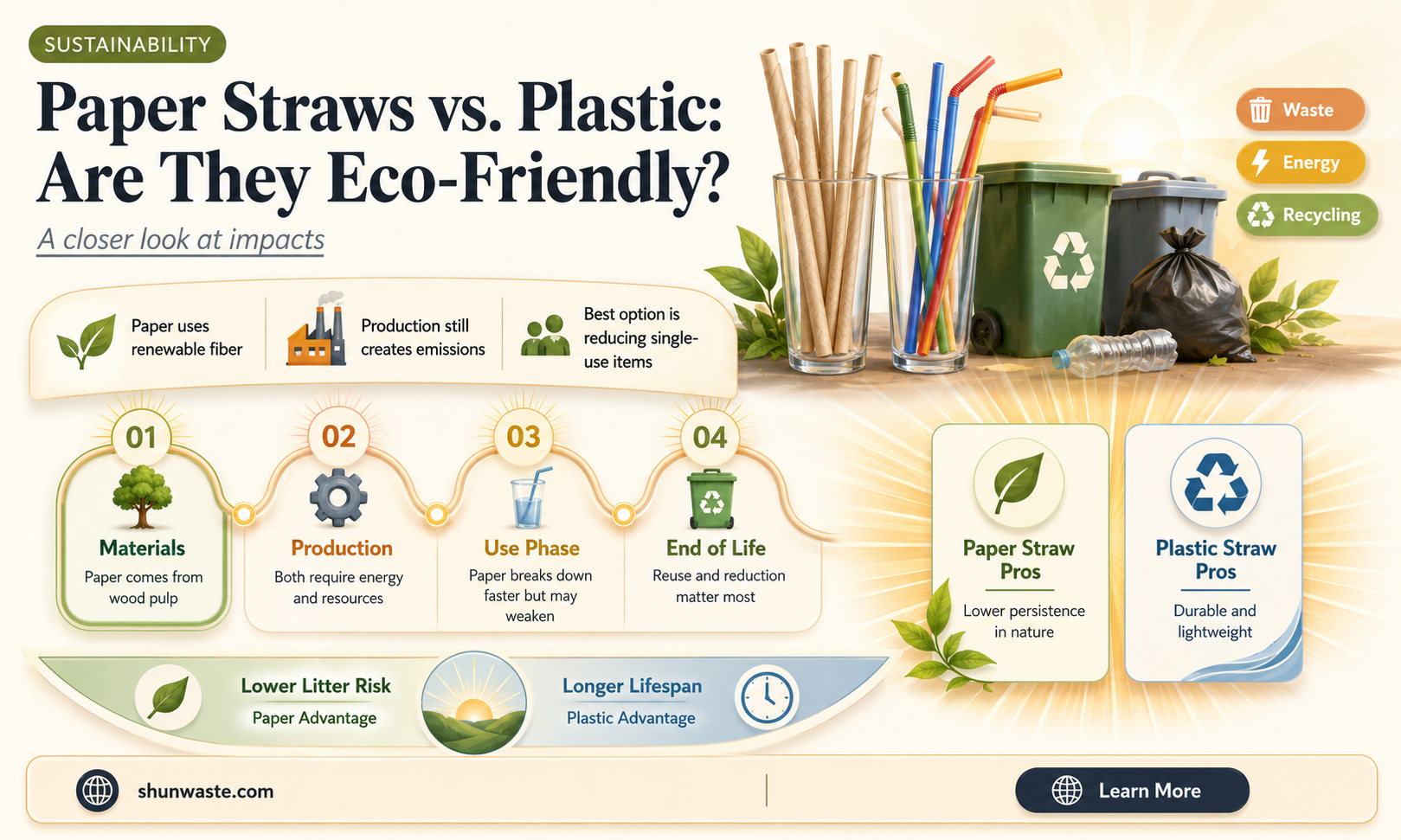 are paper straws good for environment