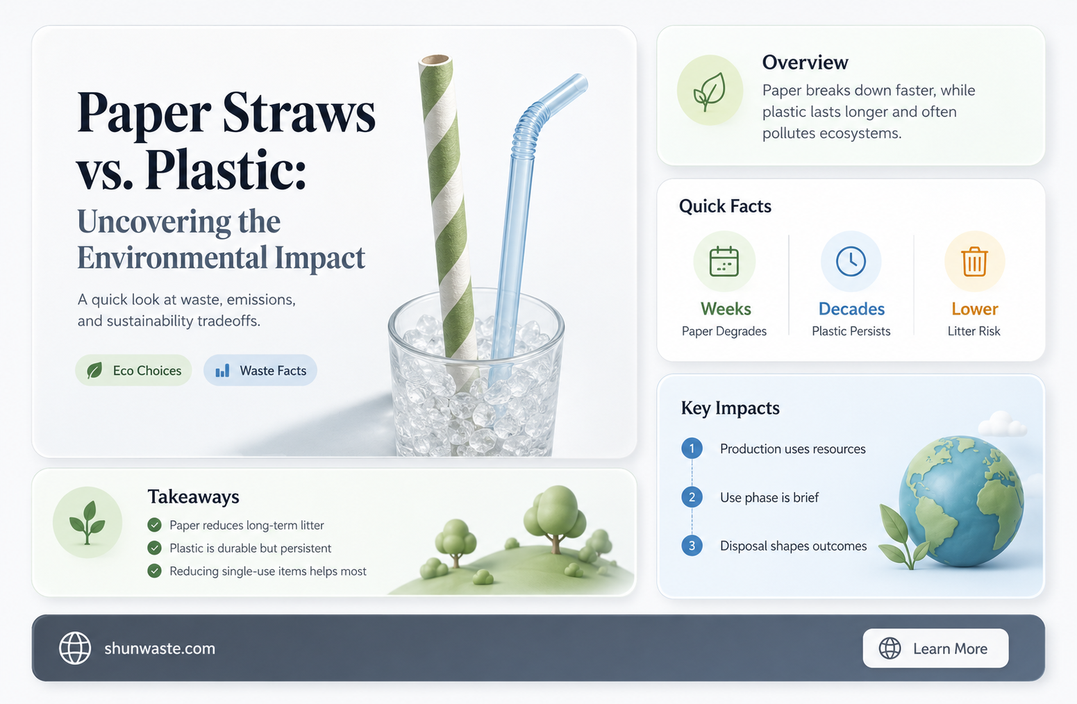 are paper straws bad for the environment