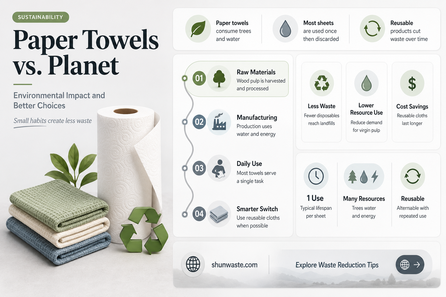 are paper towels bad for the environment