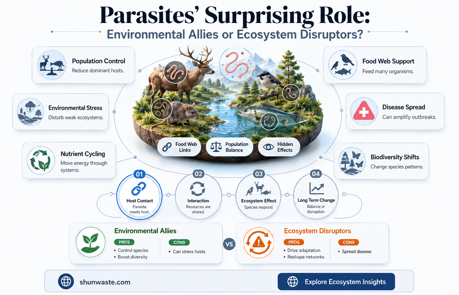are parasites good for the environment