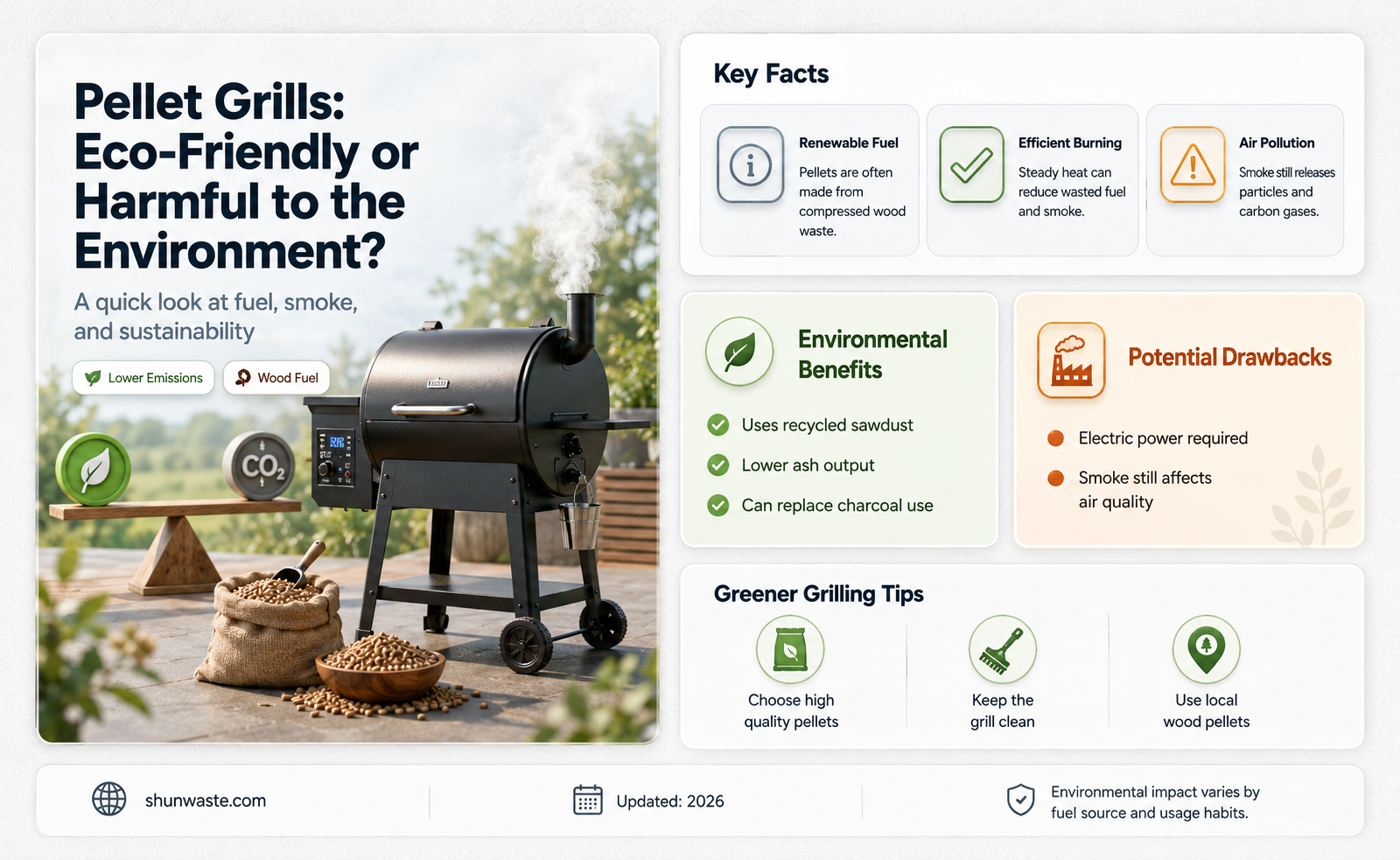 are pellet grills bad for environment