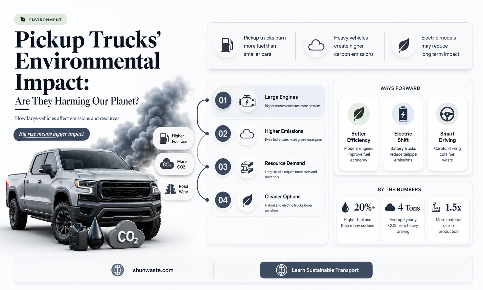 are pickup trucks bad for the environment