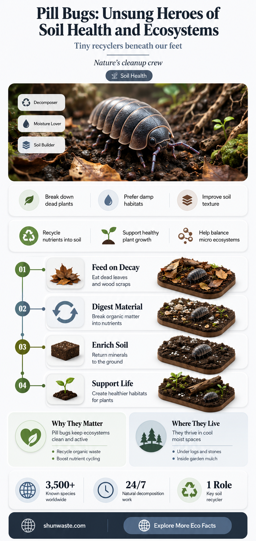 are pill bugs good for the environment