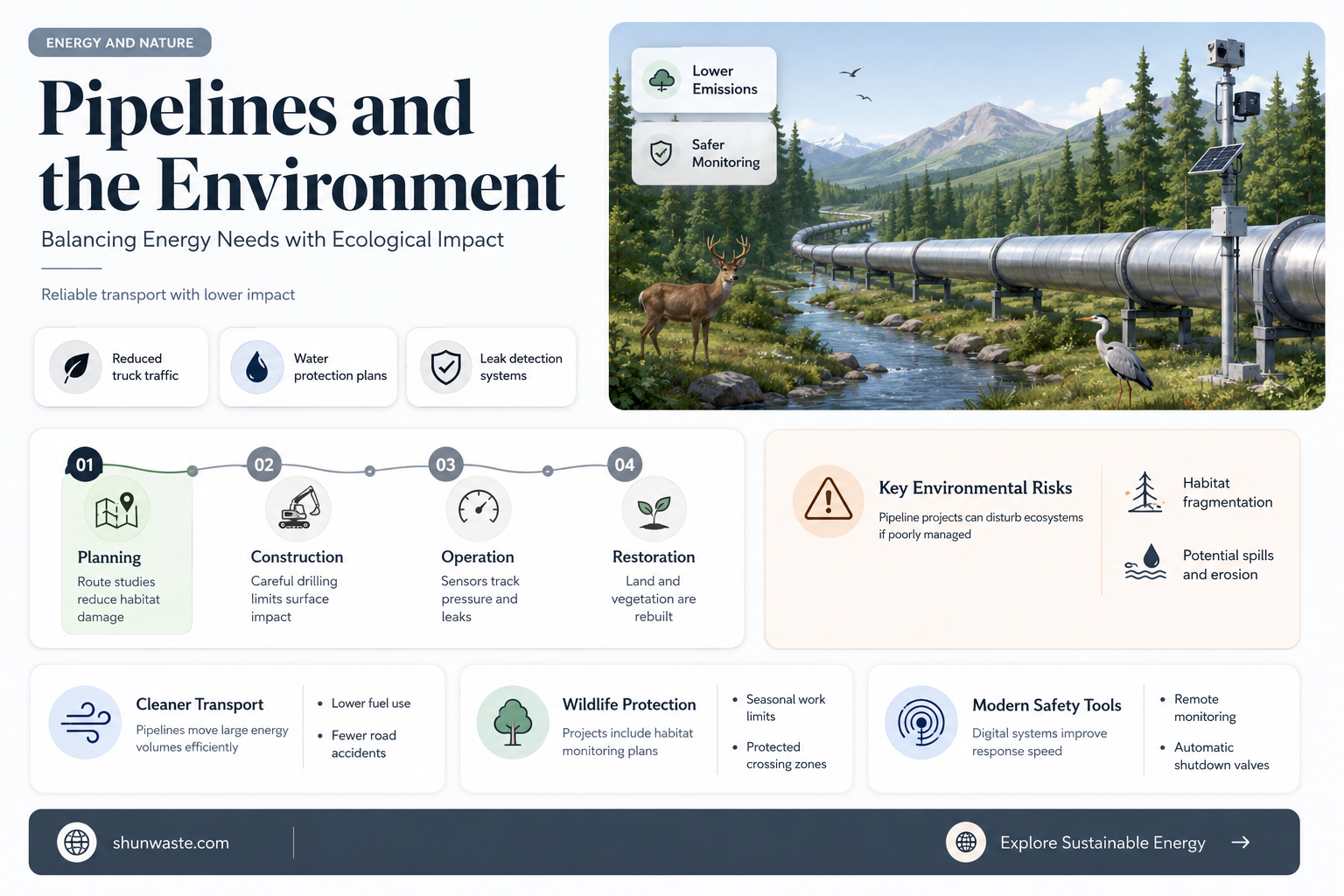 are pipelines good for the environment