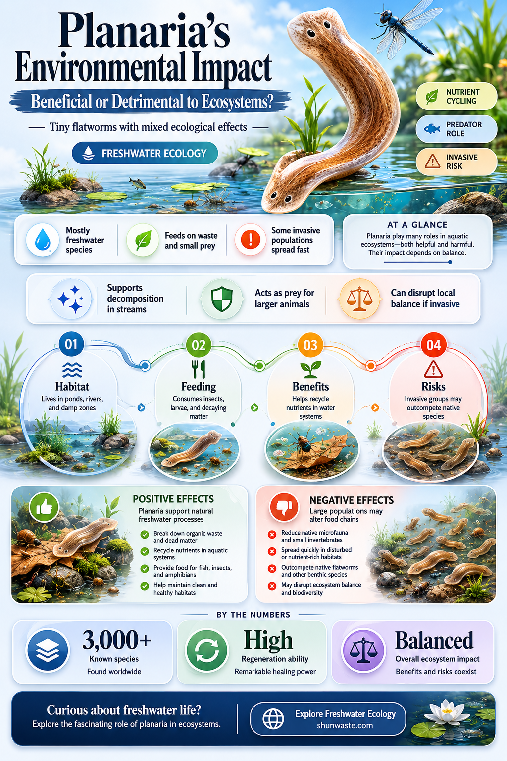 are planaria good for the environment