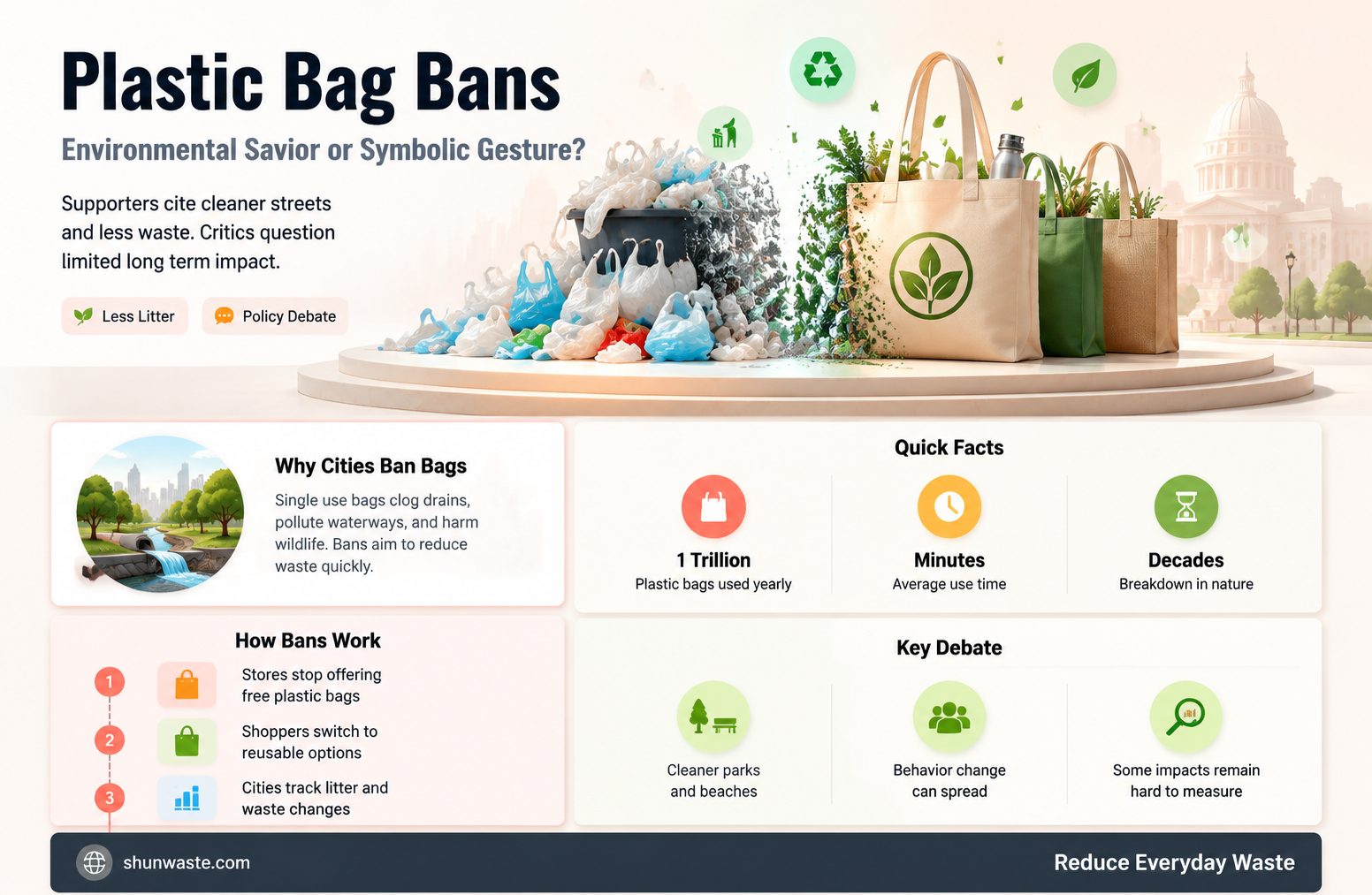are plastic bag bans good for the environment