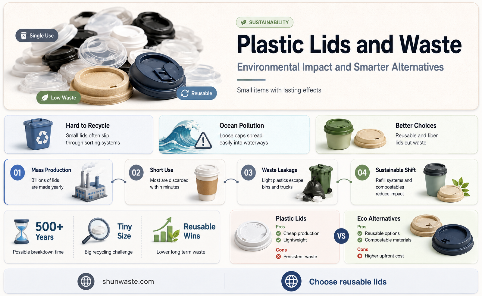 are plastic lids bad for the environment