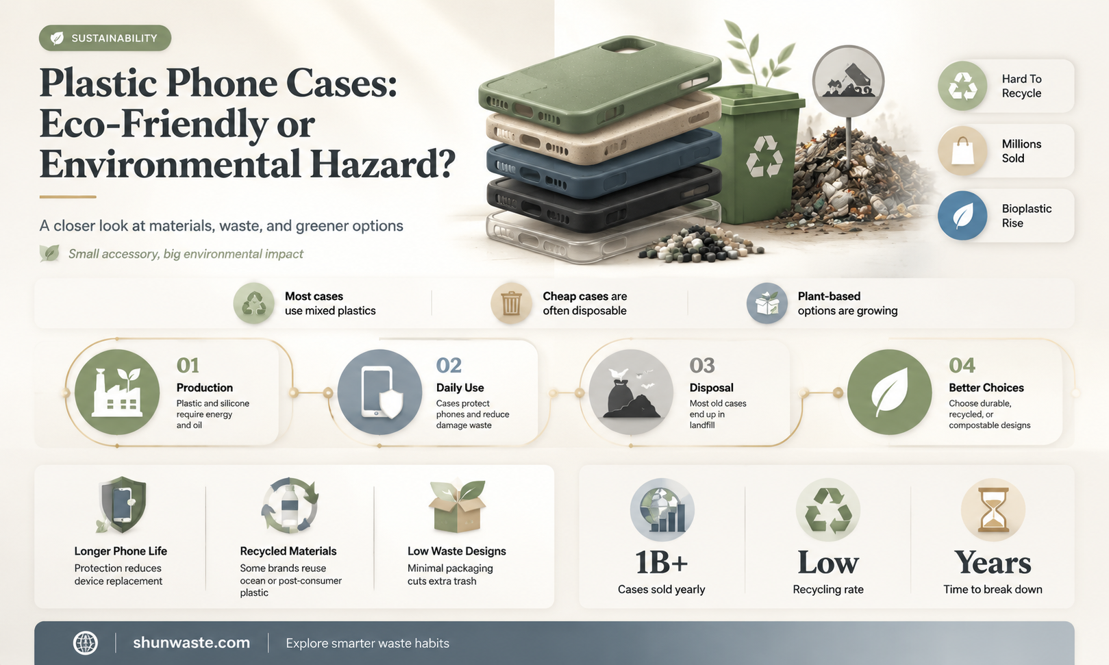 are plastic phone cases bad for the environment