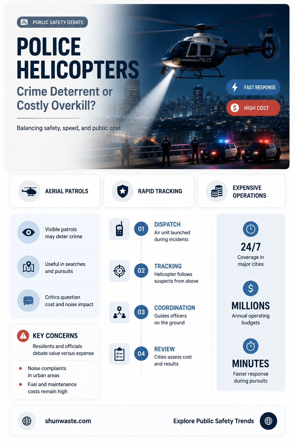 are police helicopters a waste of money