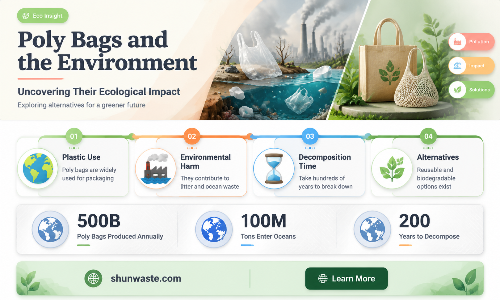 are poly bags bad for the environment