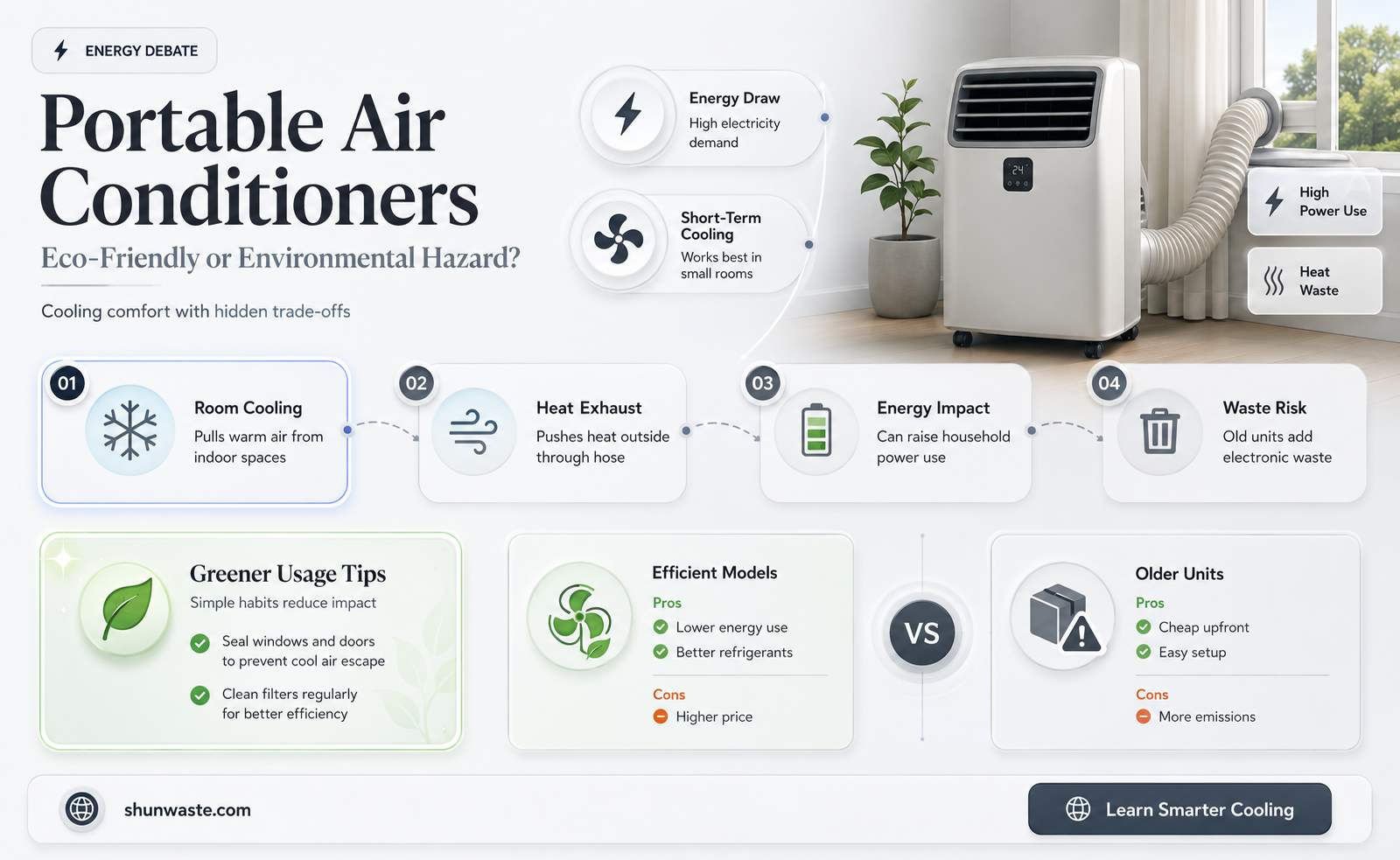 are portable air conditioners bad for the environment