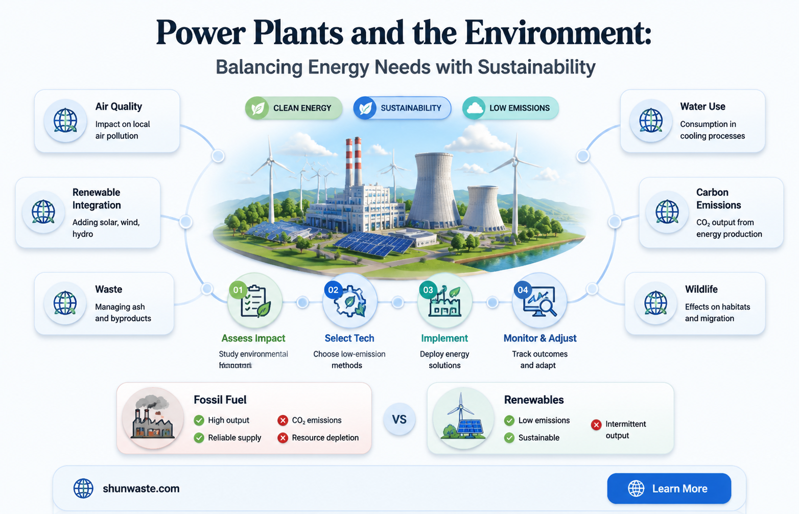 are power plants good for the environment