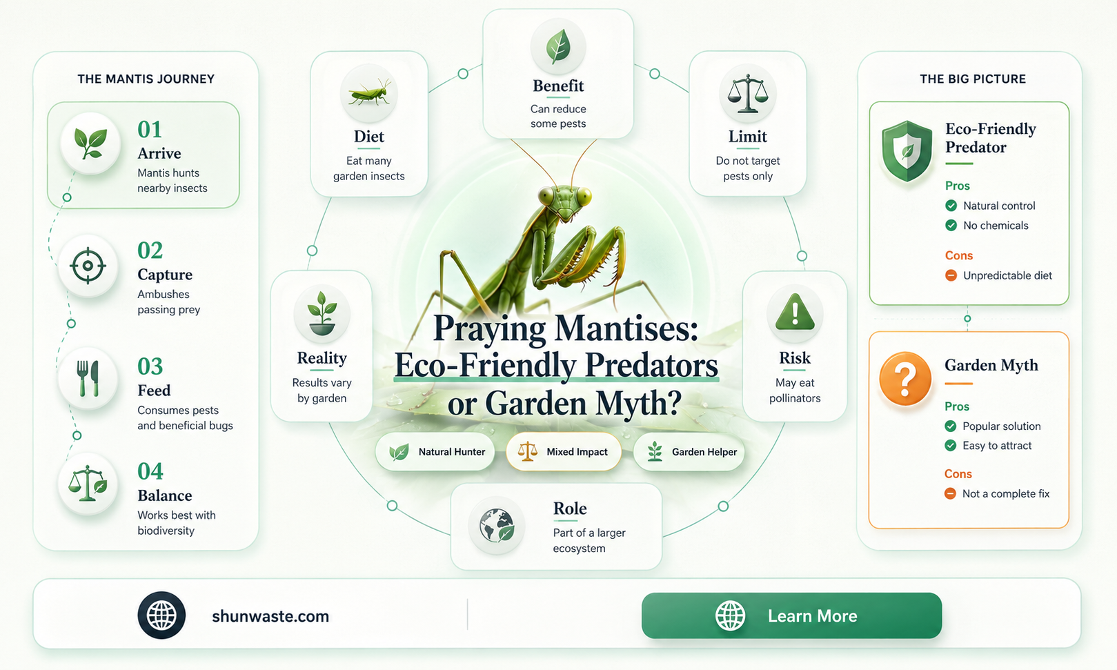 are praying mantis good for the environment