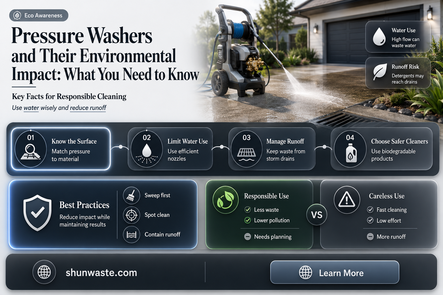 are pressure washers bad for the environment