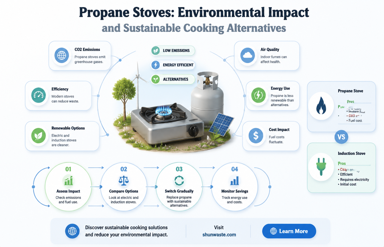 are propane stoves bad for the environment