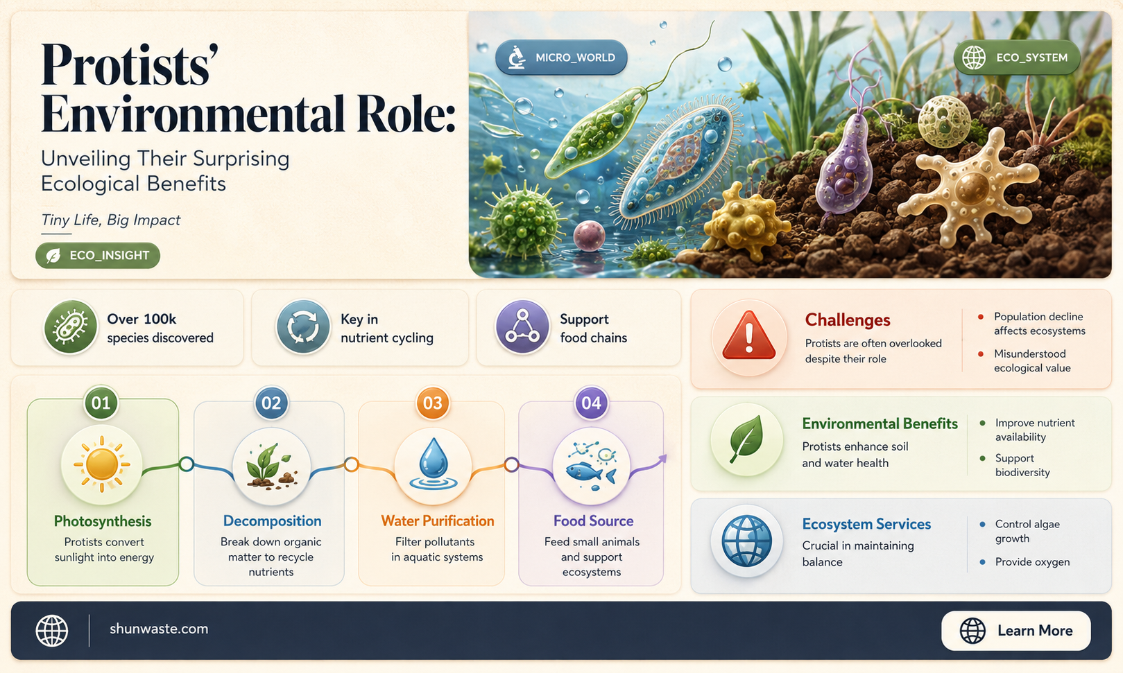are protists helpful to the environment