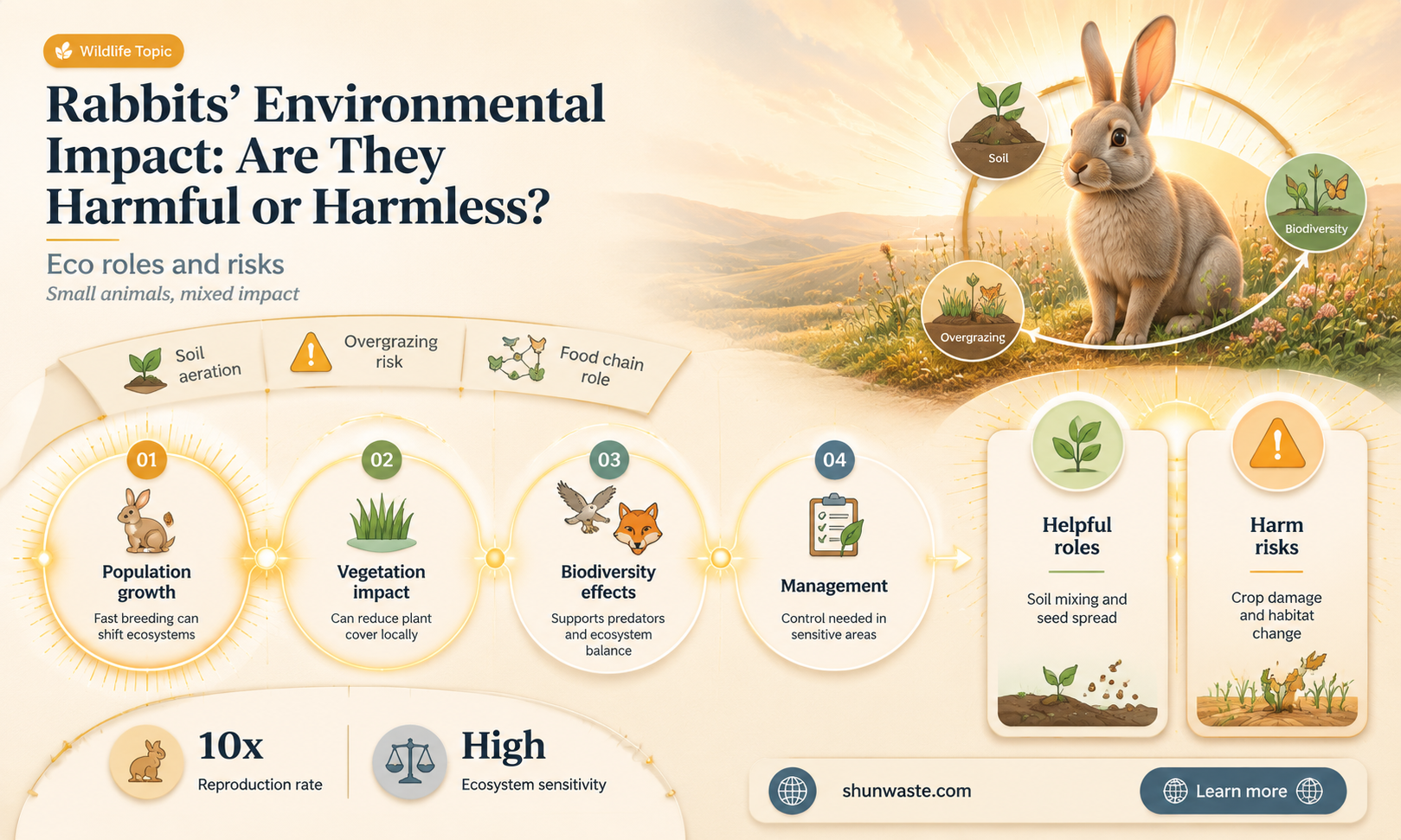 are rabbits bad for the environment